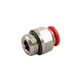 Raccord droit mâle cylindrique série 50020