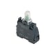 Bloc lumineux LED série ZBVM - raccordement par vis étrier - 22 mm - 230/240 VAC - blanc - ZBVM1