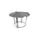 Chapeau chinois inox