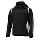 Veste softshell ACCELERATE noire/jaune