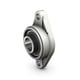 Palier complet à billes applique ovale agro-alimentaire FYTWK YTH - 25 mm