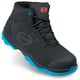 Chaussures hautes RUN-R PLANET 300 noires/bleues S3L