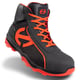 Chaussures hautes RUN-R 300 noires/orange S3L