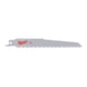 Lame de scie sabre bois/plastique 150 mm (3 pièces) - 150 x 6 TPI
