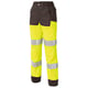 Pantalon haute visibilité LUKLIGHT jaune/gris charcoal EJ84