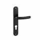 Ensemble sur grande plaque BUDGET ONYX noir mat