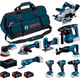 Lot de 10 outils électroportatifs 18 V 0615A500EH