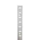 Crémaillère acier en applique laitonné 2000 x 16 mm