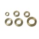 Bague laiton pour paumelle de menuiserie bois 13,2 x 23 x 1,5 mm
