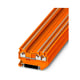 Bloc de jonction série PT-TWIN - Push-in - 1 étage - 2,5 mm² - orange - PT 2,5-TWIN OG