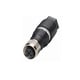 Connecteur série SACC-M12-QO - droit - M12 - femelle - autodénudant - 4 pôles - 0,75 m - SACC-M12FS-4QO-0,75-M