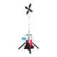 Projecteur de chantier sur pied MXF TL-601 - 27000 lm - batterie 6Ah