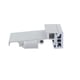 Seuil de porte d'entrée aluminium anodisé incolore et profilé PVC largeur 20 mm longueur 6030 mm