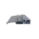 Seuil de porte d'entrée et porte fenêtre aluminium SP56RT longueur 2 x 3000 mm
