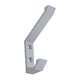 Patère double design aluminium