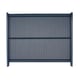 Kit d'occultation composite pour panneau de grillage M55 - gris anthracite