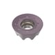 Plaquette de tournage positive RDHT10T3 - Longueur d'arête de coupe 31,4 mm - Rayon 5 mm - PVD - MP2050 - acier, acier trempé, inox, super alliage, titane