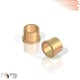 Coussinet de glissement MBC 18 - Diamètre intérieur 18 mm - Diamètre extérieur 24 mm - Longueur 18 mm