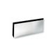 Plinthe de protection inox bas de porte en U