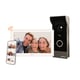 Interphone vidéo CLIP 1 appel 2 fils écran 7 pouces wifi - dimensions de la platine 171 x 70 x 30 mm - blanc