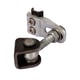 Charnière 180° avec réglage tridimensionnel GBMU4D M20 longueur 130 mm par paire