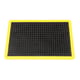 Tapis de travail DOME BASIC noir/jaune - 60 x 90 cm