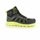 Chaussures hautes RIDER noires/jaunes S3