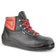 Chaussures hautes JALTARMAC noires/rouges S3