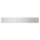 Plinthe de protection pour bas de porte aluminium satiné