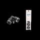 Coude 90 °égal RPC ET (lot de 5) - Diamètre extérieur du tube : 8 mm