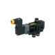 Distributeur electropneumatique à tiroir série 520 - 3/2 NF - orifice 1-3 : à applique / orifice 2 : 6 mm - 24 VDC