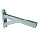 Console murale avec renfort - 600 mm - 350 x 50 mm