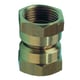 Raccord double femelle à écrou tournant - femelle - 20 mm