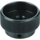 Ecrou moleté 06010 - acier - M6 - Forme A