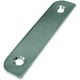 Gâche plate universelle acier zingué 70 x 13 mm