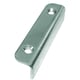Gâche coudée universelle acier zingué 62 x 12,5 x 1,5 mm