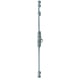 Tringle 16 x 6 mm pour crémone MAP zinguée - 2500 mm - galvanisé - 16 x 6 mm