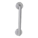 Poignée de tirage tubulaire angle vif sur rosace inox