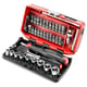 Coffret de douilles 1/4" et embouts de vissage R.360NANO-U1 (38 pièces)