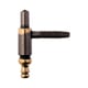 Fiche à visser rustique pour menuiserie bois 210 diamètre 13 mm longueur 65 mm mâle phosphatisé verni