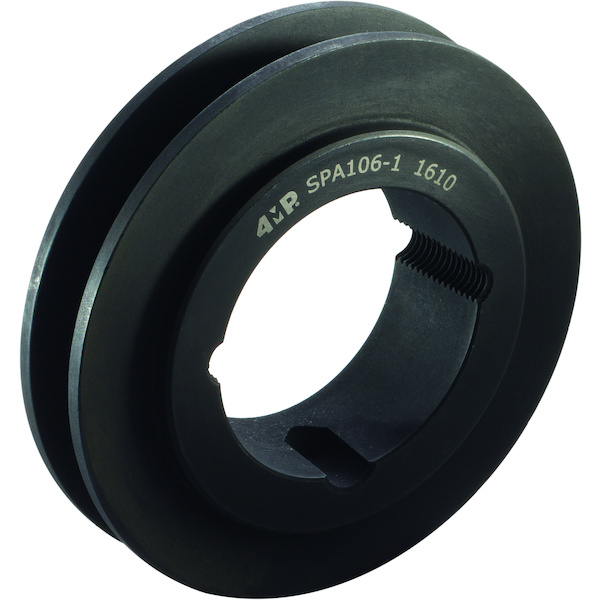 Poulie En Fonte 56mm X 18mm Type SPZ à Gorge Simple - Moyeu Amovible 18mm, Neuve