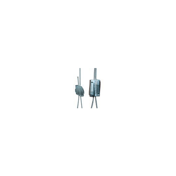 Pack chantier de 100 galets N°1, câble 3m Embout boucle Pack chantier de 100 galets N°1, câble 3m Embout boucle